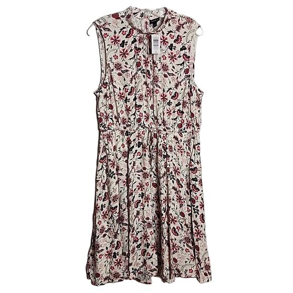 Torrid Mini Stretch Challis Hi-Low Dress, Floral Print, NWT, 1X - Picture 1 of 9